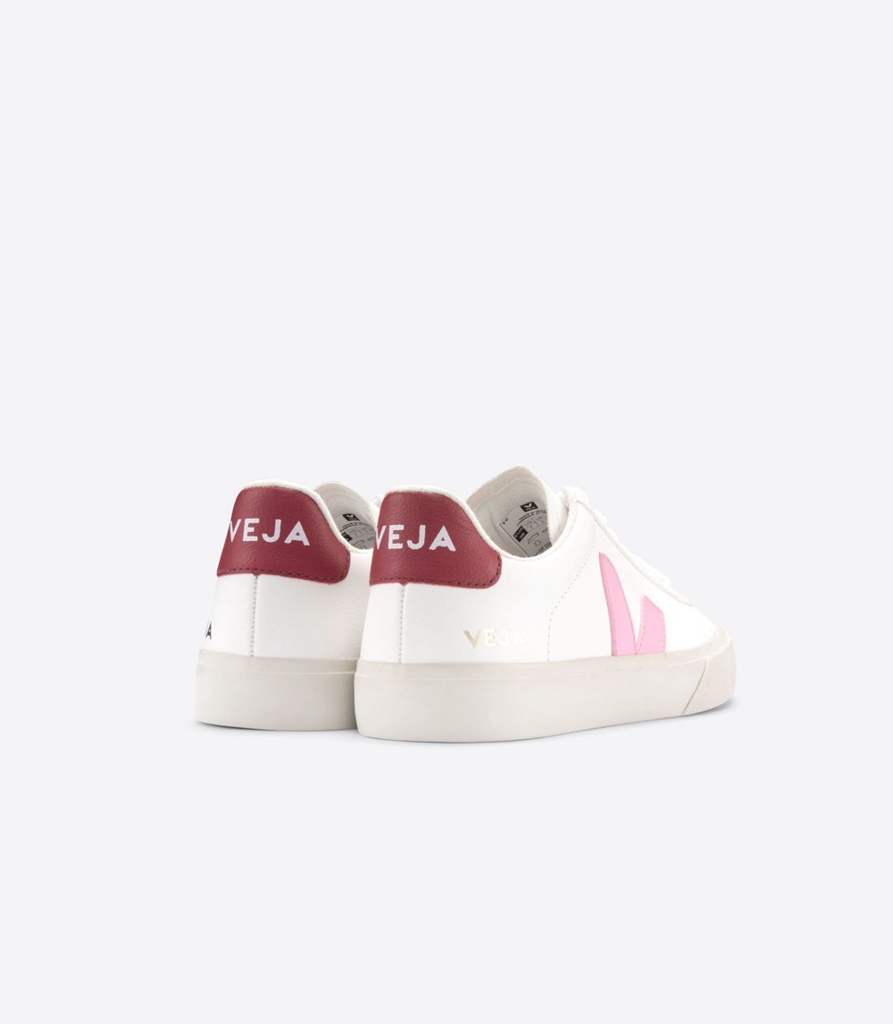 Veja Trainers Womens White - Campo Chromefree - HQVE-75320